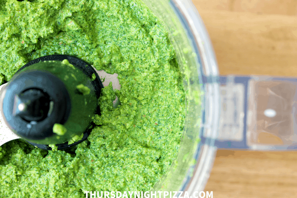 Mint and Arugula Pesto