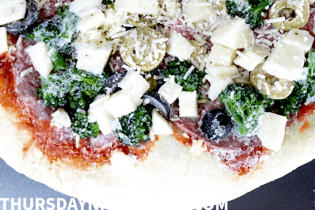 Homemade Frozen Pizza Meal Prep