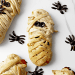 Mummy Pizza Braids Recipe for Halloween
