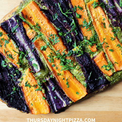 Root to Top Carrot Pizza