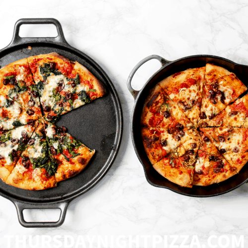 cast iron skillet pizza