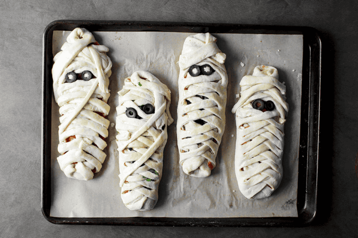 before baking