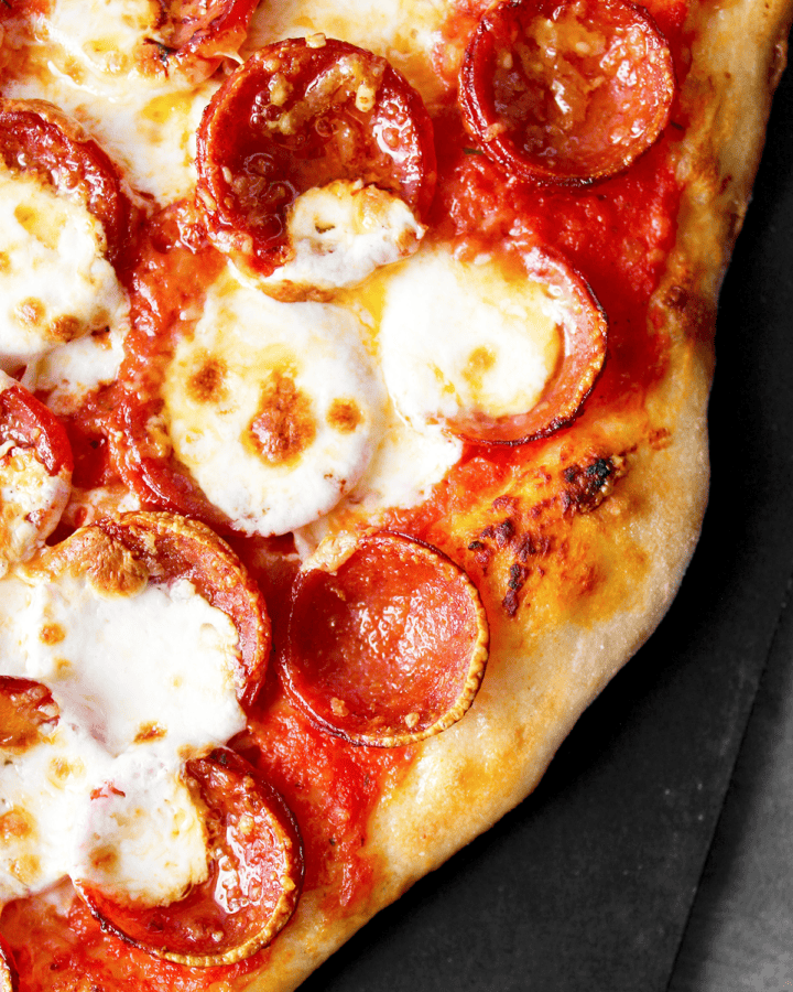 Thursday Night Pizza cup and char pepperoni