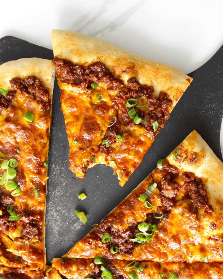 Sloppy Joe Pizza recipe from ThursdayNightPizza.com