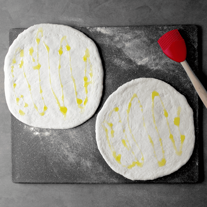 how to make pizza dough sandwiches, step 6