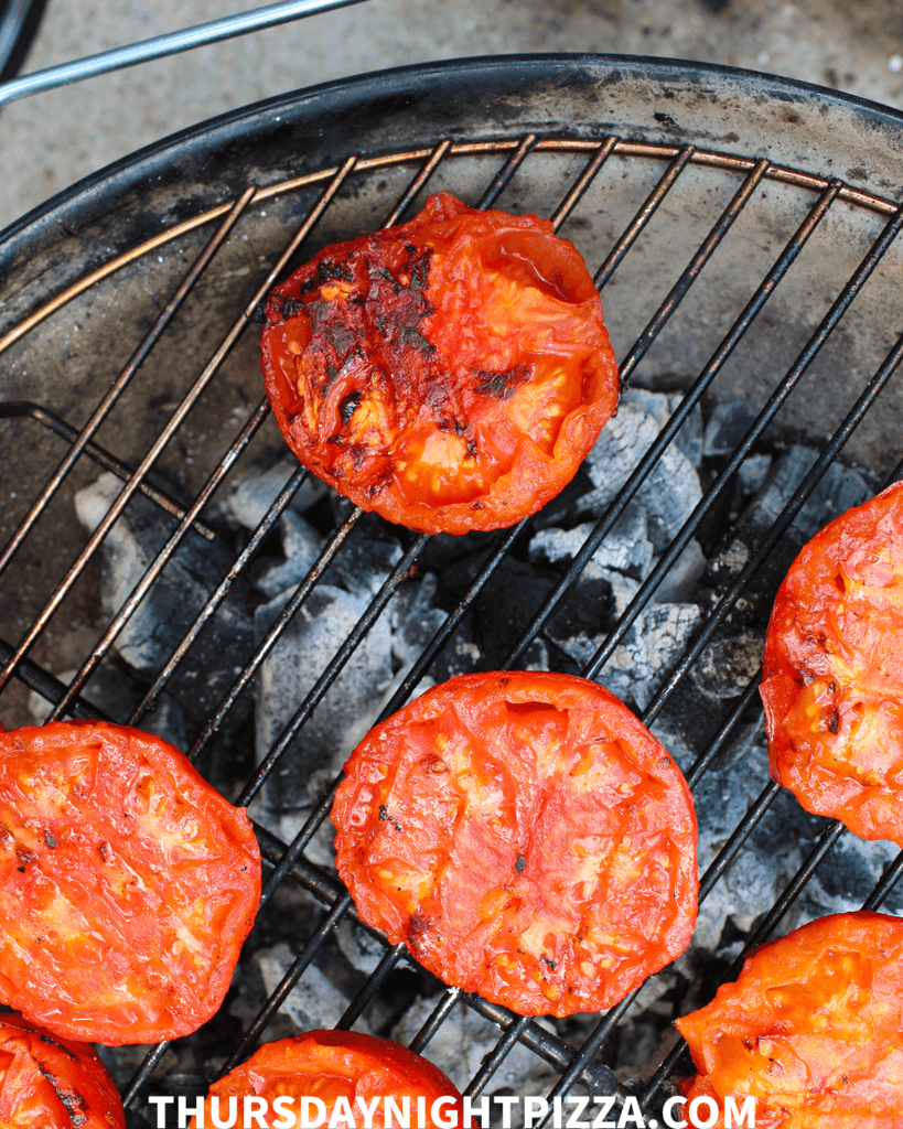grilled tomatoes