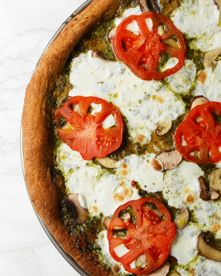 100% whole wheat pizza