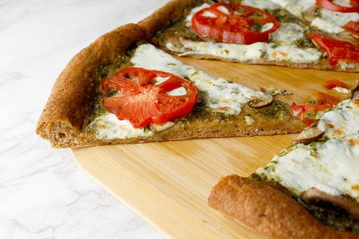 sliced pizza
